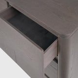 Lizzi 6 Drawer Chocolate Oak Chest of Drawers by Eccotrading Design London - Maison Rêves UK