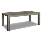 Lucca Textured Grey/Taupe Oak Dining Table by Berkeley Designs - Maison Rêves UK