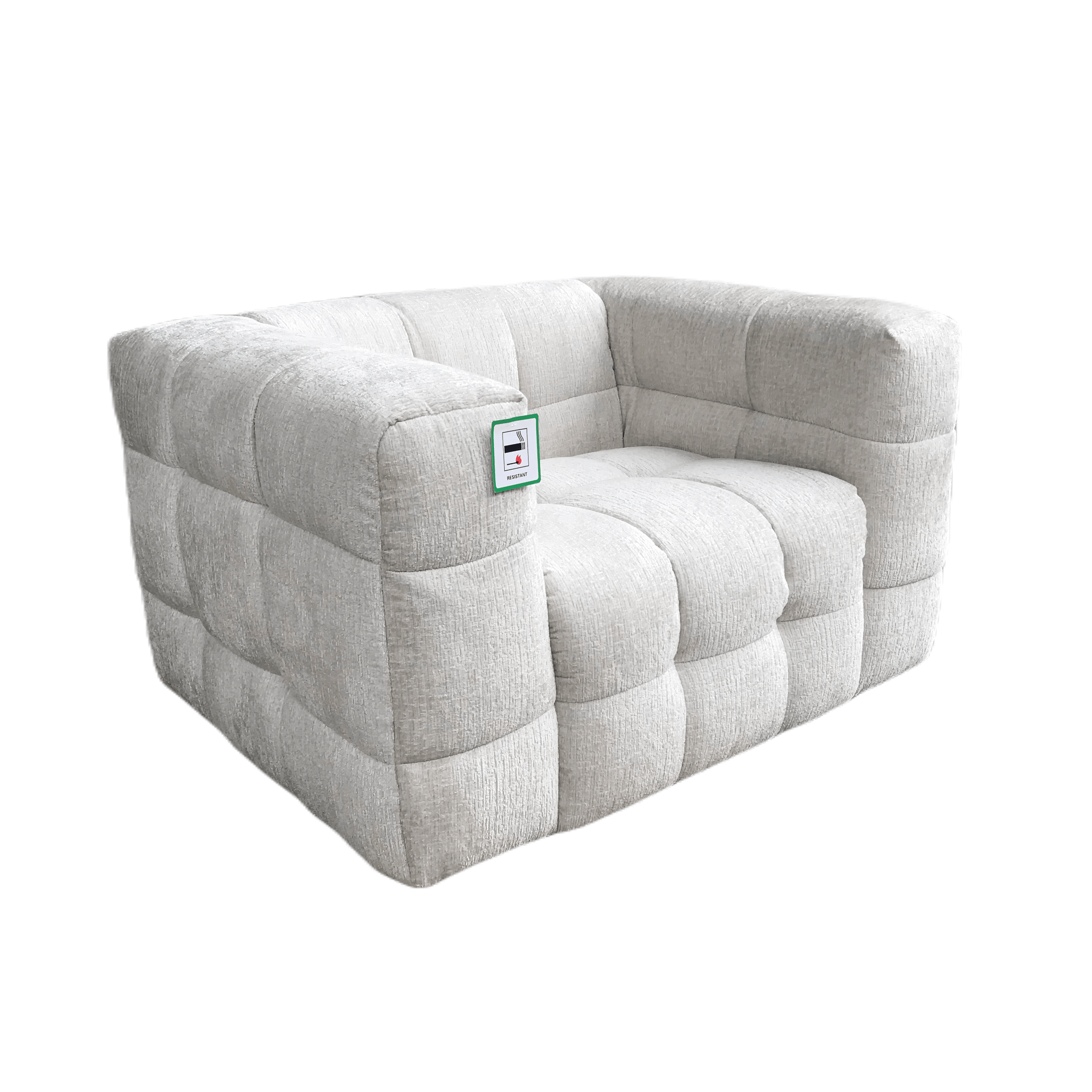 Merrol Cream Fusion Armchair by Richmond Interiors - Maison Rêves UK