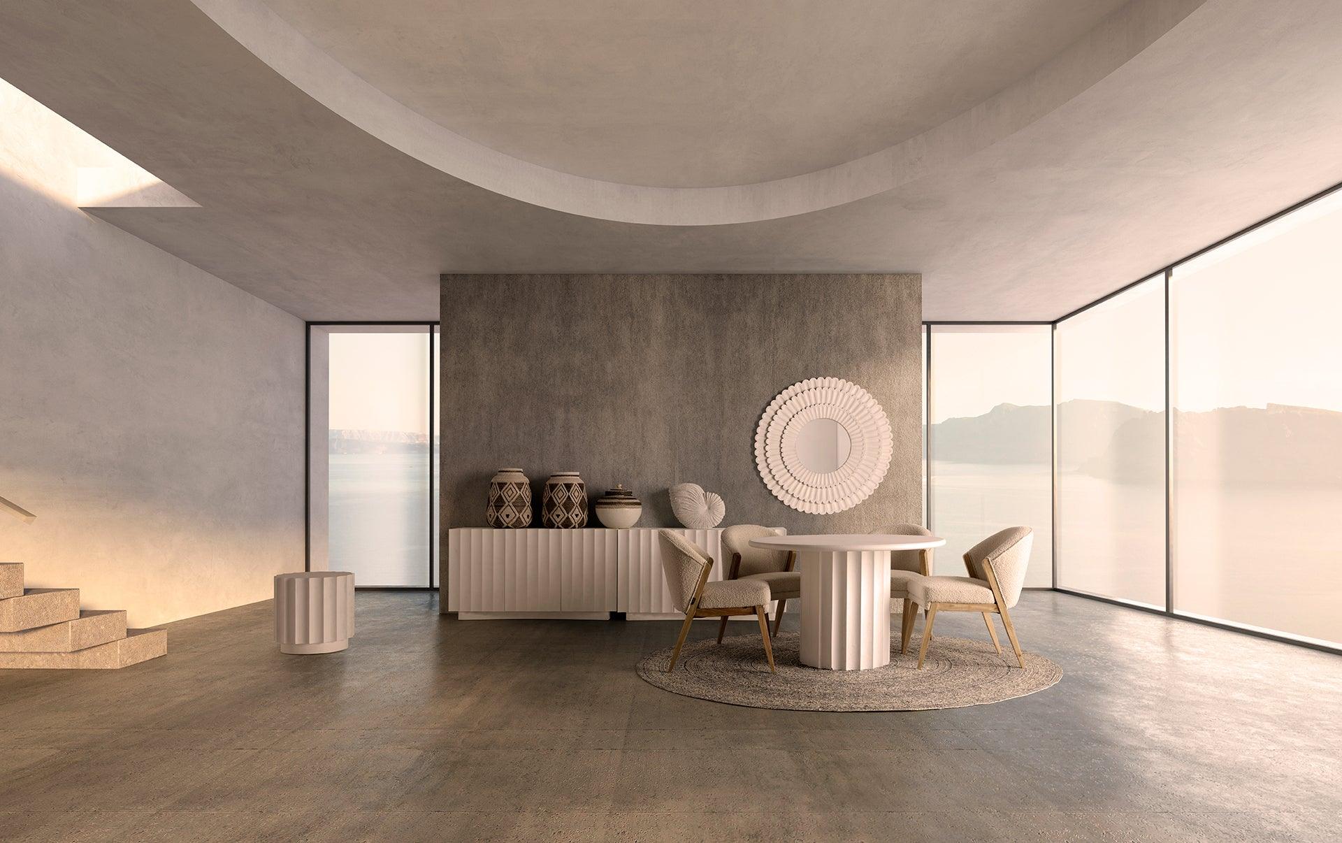 Mulcey White Sideboard - Maison Rêves UK