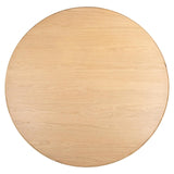 Oakley Natural Oak Wood Circular Dining Table by Richmond Interiors - Maison Rêves UK