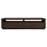 Oakura Brown Oak Wood Media Unit by Richmond Interiors - Maison Rêves UK