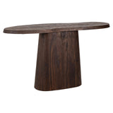 Odile Dark Brown Mango Wood Console Table by Richmond Interiors - Maison Rêves UK