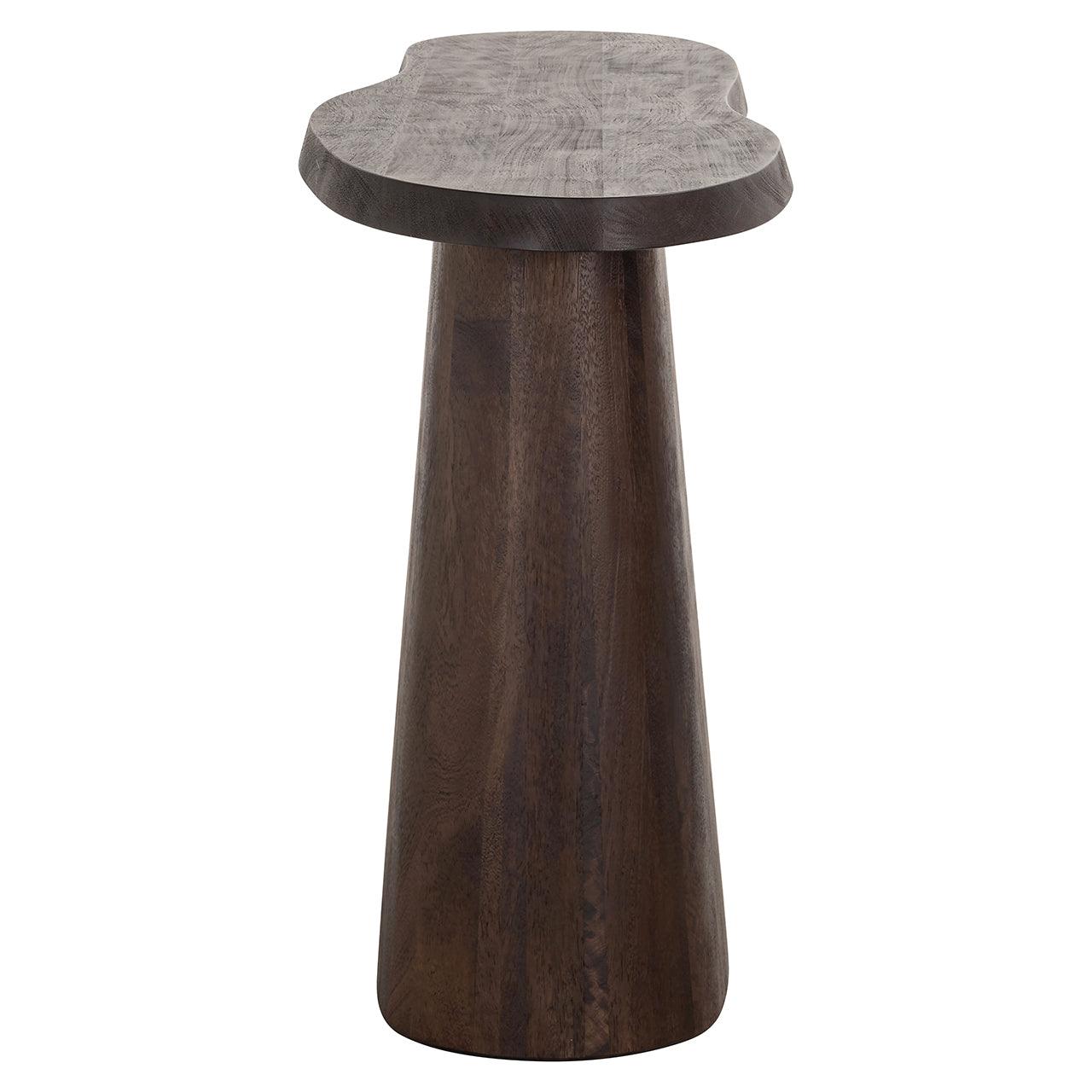 Odile Dark Brown Mango Wood Console Table by Richmond Interiors - Maison Rêves UK