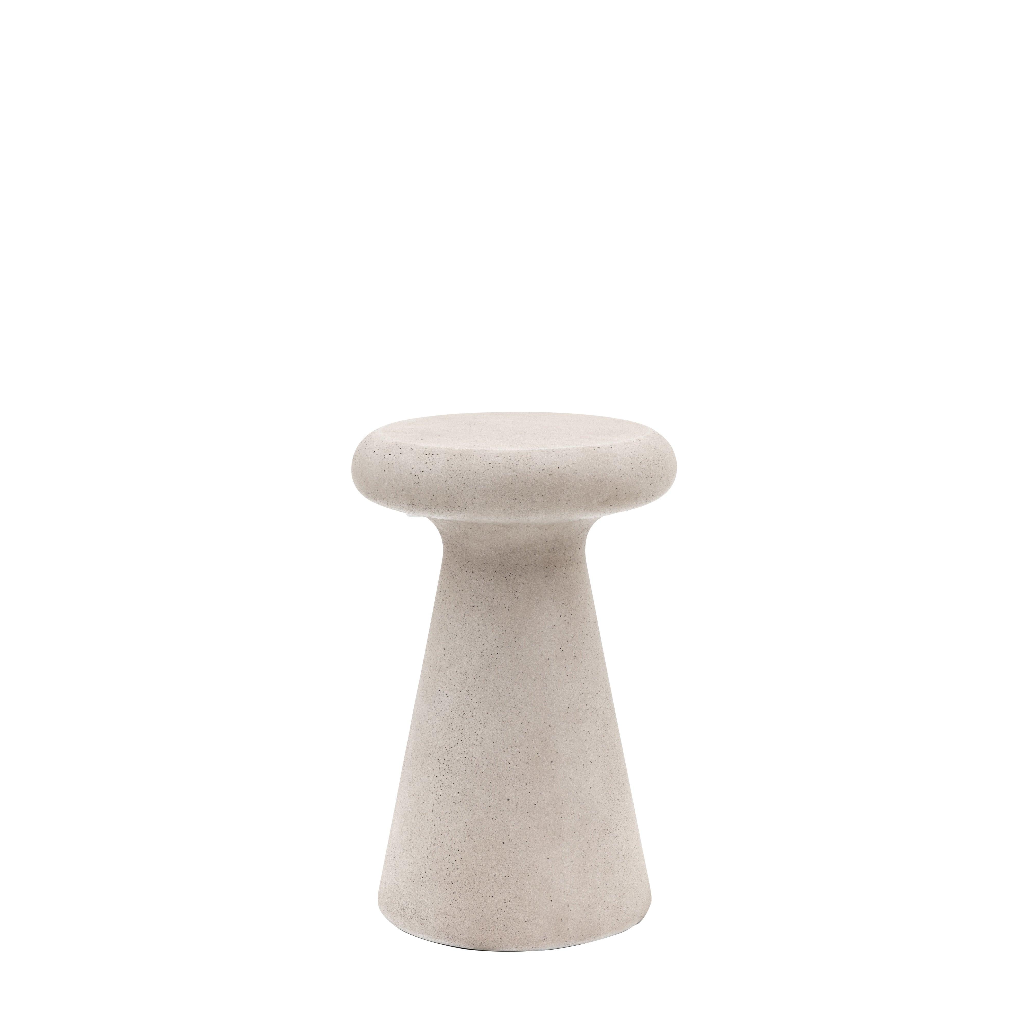 Pavio Side Table Concrete Finish - Maison Rêves UK