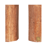 Reso One Travertine Table Lamp with Shade - Maison Rêves UK