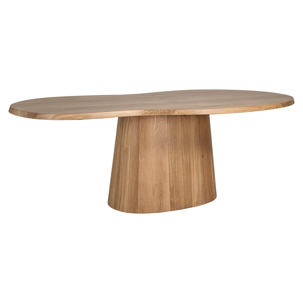 Riva Natural Oak Wood Oval Dining Table by Richmond Interiors - Maison Rêves UK