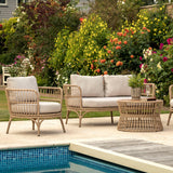Sahara Rattan Lounge Set - Maison Rêves UK
