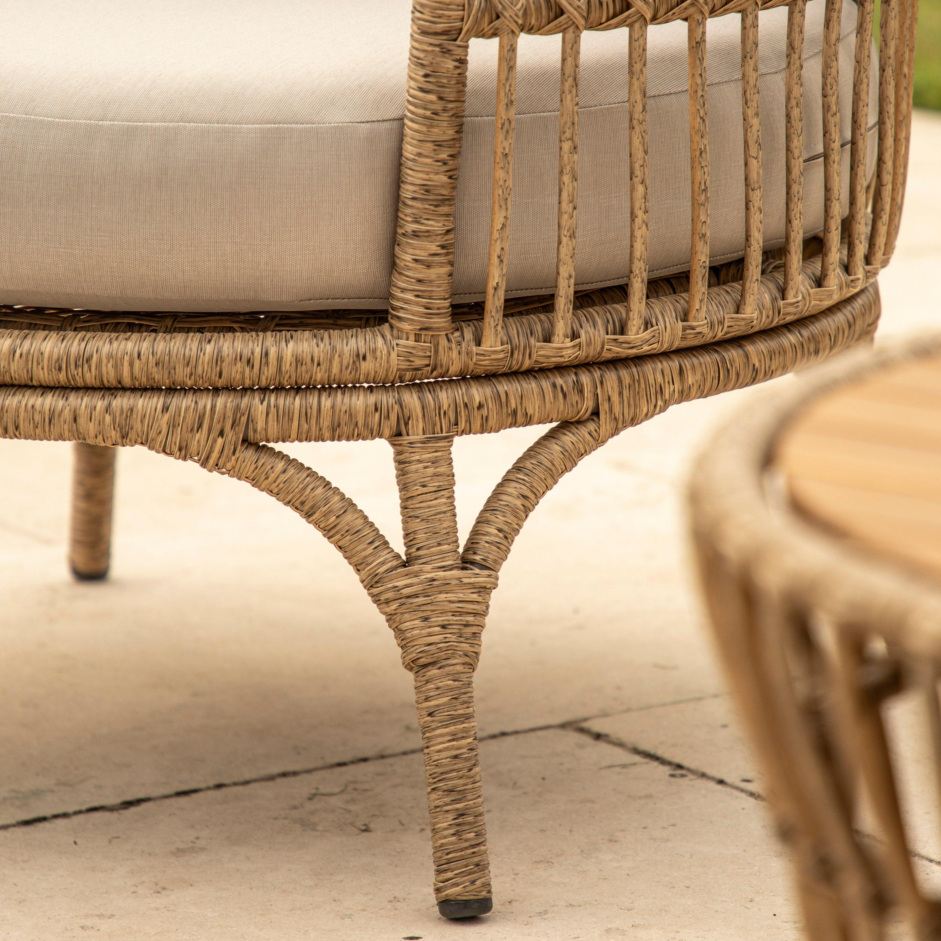 Sahara Rattan Lounge Set - Maison Rêves UK