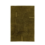 Sas Rug Deep Olive Large - Maison Rêves UK