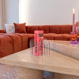 Set of Two Fictus Faux Travertine Coffee Tables by Richmond Interiors - Maison Rêves UK