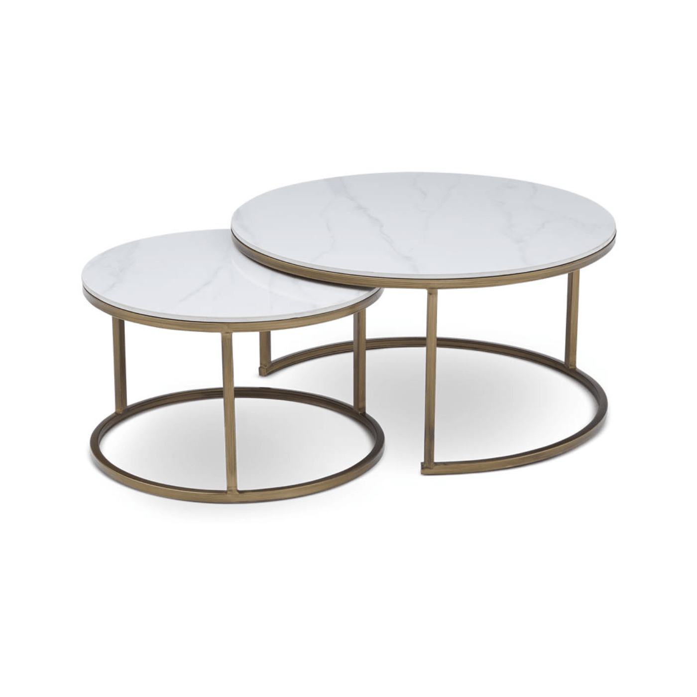 Soho Nested Coffee Table Ceramic Top by Berkeley Designs - Maison Rêves UK