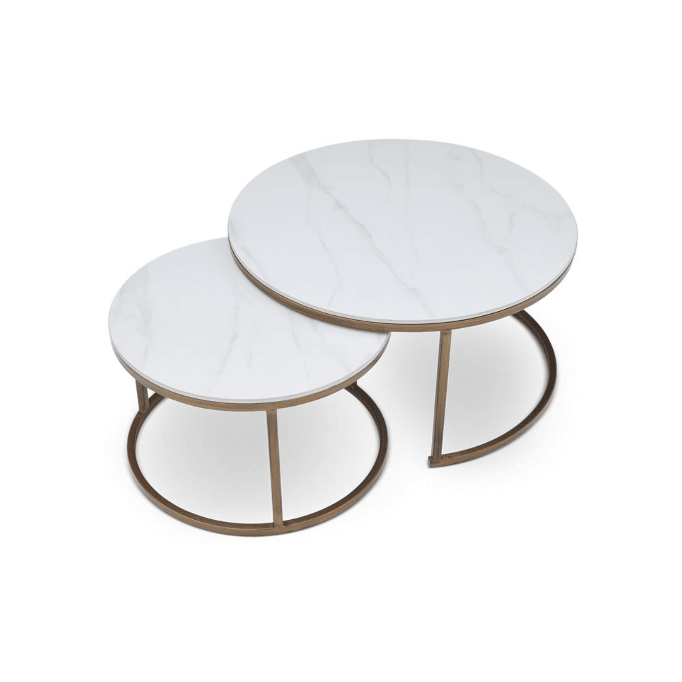 Soho Nested Coffee Table Ceramic Top by Berkeley Designs - Maison Rêves UK