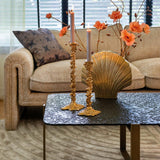 Sterling Set of 2 Coffee Tables with Glass Tops by Richmond Interiors - Maison Rêves UK