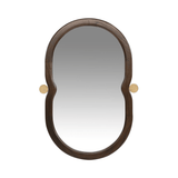 Touma Mindi Wood Framed Mirror - Maison Rêves UK