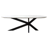Trocadero Marble Top Dining Table by Richmond Interiors - Maison Rêves UK