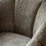 Vetta Tub Chair Moss Green Fabric - Maison Rêves UK