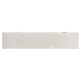 Whitebone Verona Grey 4 Door Media Unit with Brass Base and Open Compartment by Richmond Interiors - Maison Rêves UK