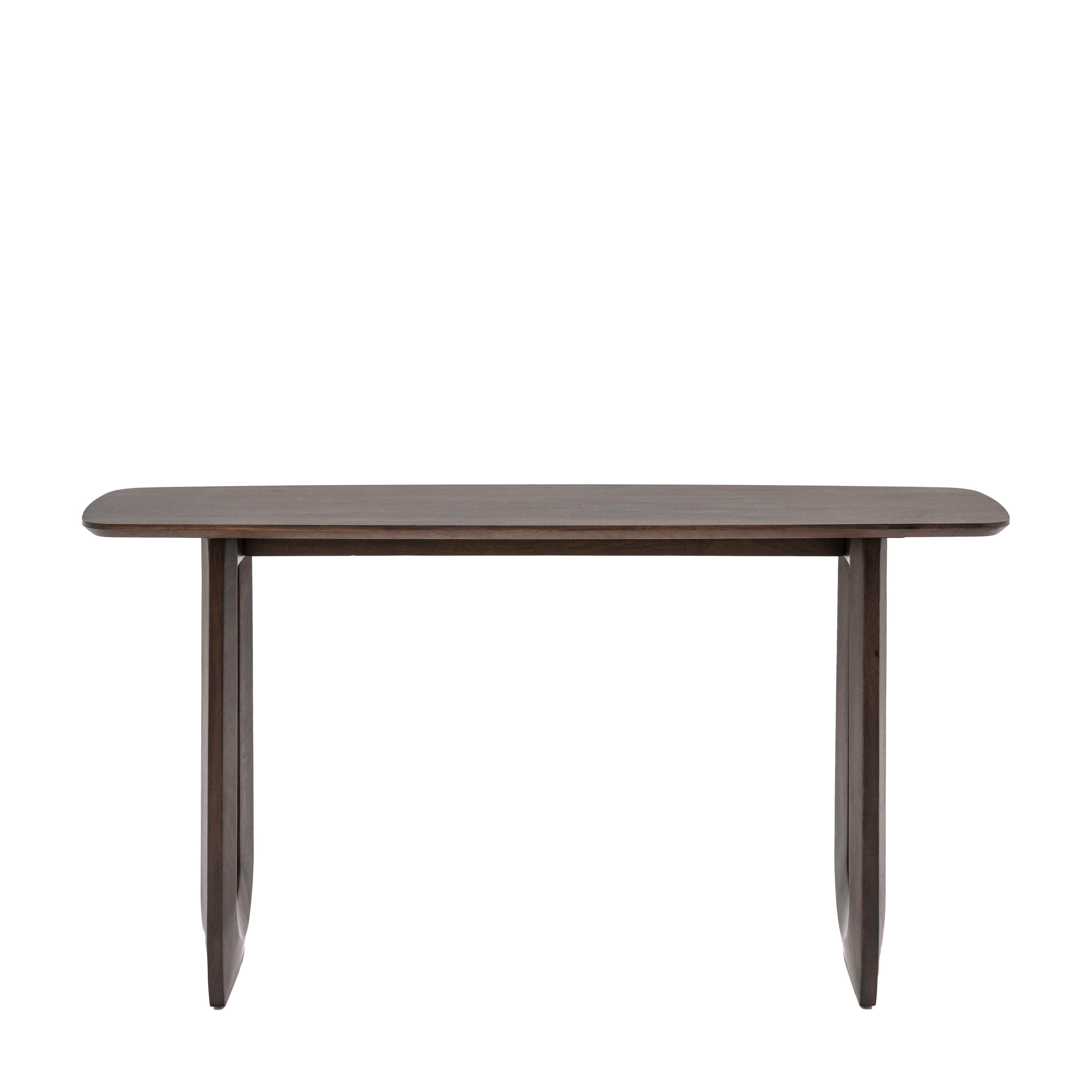 Zenith Walnut Console Table Mango Wood - Maison Rêves UK