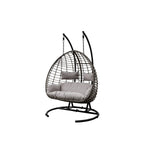 Adelmar Wicker Hanging 2 Seater Chair - Maison Rêves UK