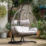 Adelmar Wicker Hanging 2 Seater Chair - Maison Rêves UK