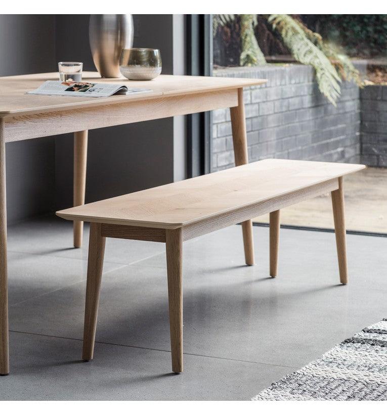 Astley Oak Dining Bench - Maison Rêves UK