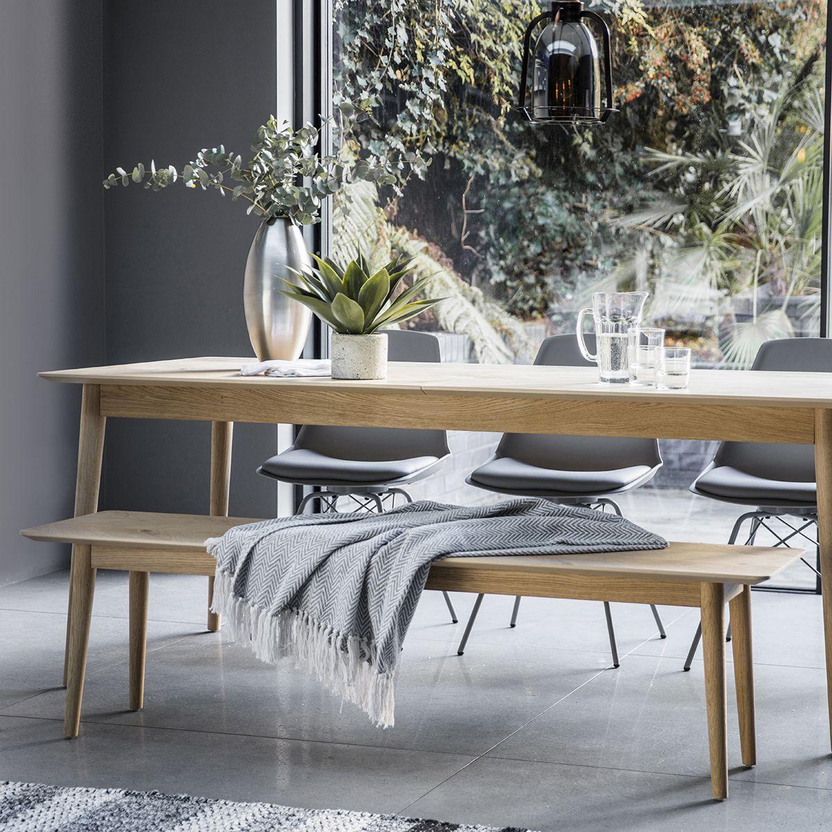Astley Oak Dining Bench - Maison Rêves UK