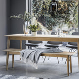Astley Oak Dining Bench - Maison Rêves UK