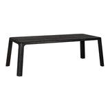 Baccarat Rectangular Dark Coffee Finish Dining Table by Richmond Interiors - Maison Rêves UK