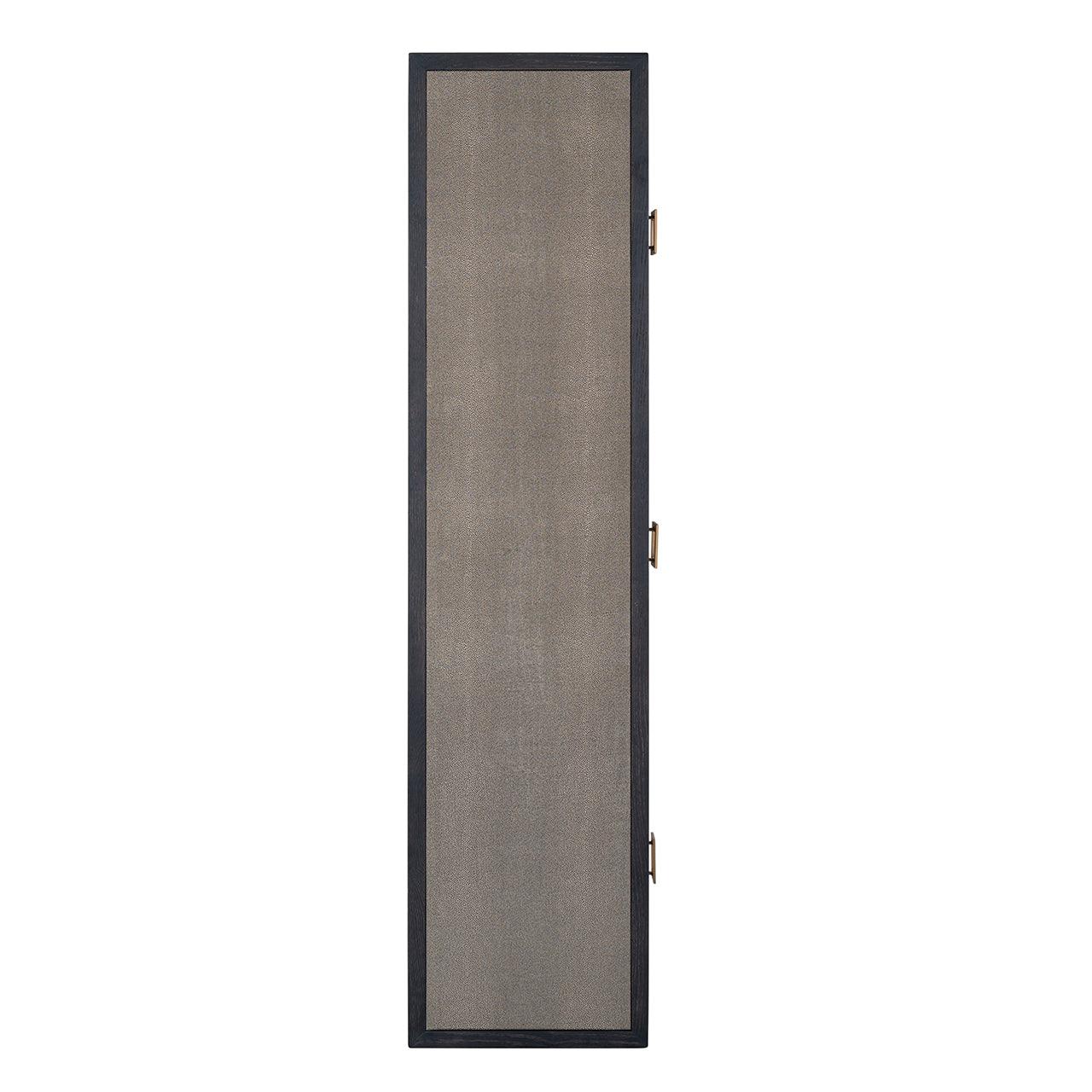 Bloomingville Shagreen Console Table with Black Oak Base by Richmond Interiors - Maison Rêves UK