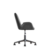 Calma Swivel Office Chair Charcoal - Maison Rêves UK