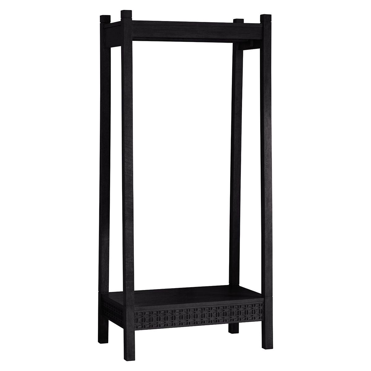 Calvera Boutique Wooden Open Wardrobe - Maison Rêves UK