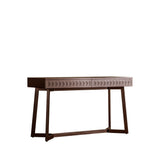 Calvera Retreat Wooden Desk in Brown - Maison Rêves UK