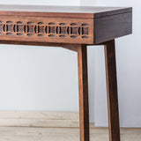 Calvera Retreat Wooden Desk in Brown - Maison Rêves UK
