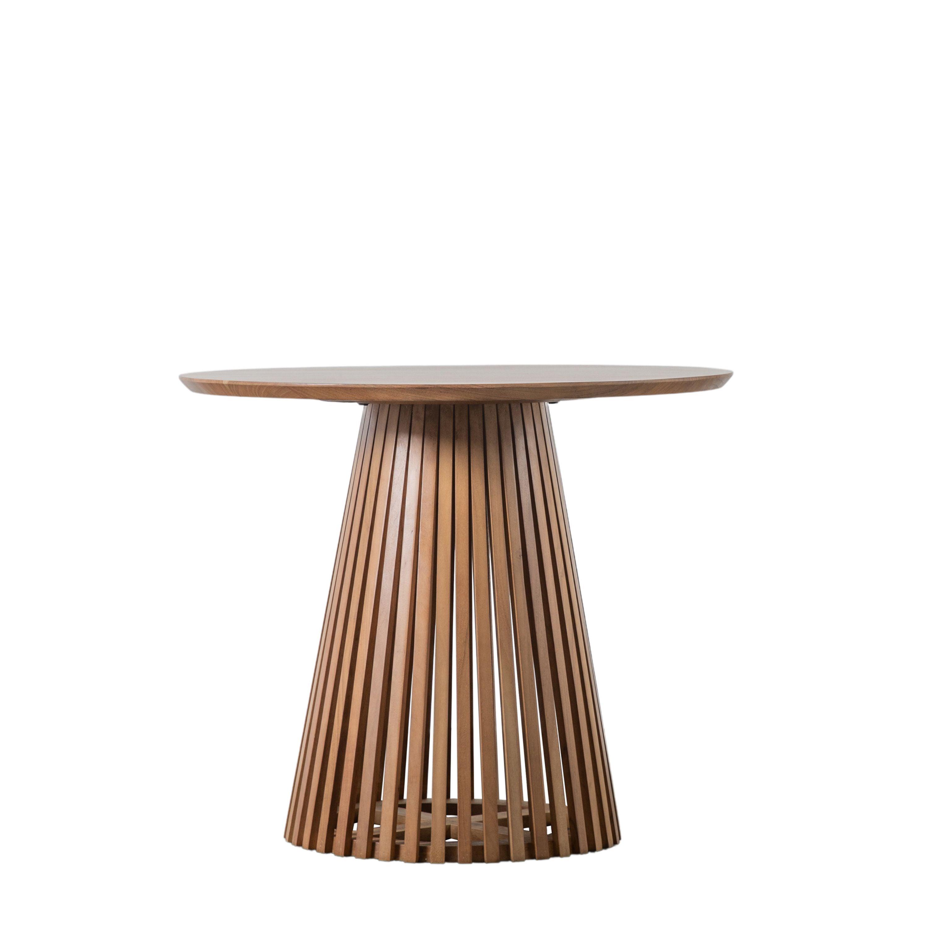 Cedarbrook Slatted Acacia Wood Dining Table - Maison Rêves UK