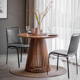 Cedarbrook Slatted Acacia Wood Dining Table - Maison Rêves UK