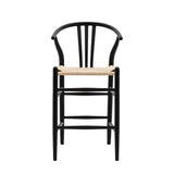 Decora Bar Stool Black (2pk) - Maison Rêves UK
