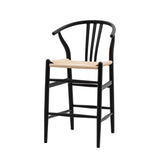 Decora Bar Stool Black (2pk) - Maison Rêves UK