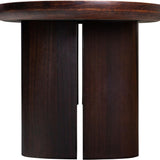 Durban Dark Brown Wooden Dining Table - Maison Rêves UK