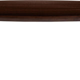 Durban Dark Brown Wooden Dining Table - Maison Rêves UK