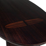Durban Dark Brown Wooden Dining Table - Maison Rêves UK