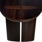 Durban Dark Brown Wooden Dining Table - Maison Rêves UK