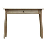 Fernhaven 1 Drawer Wooden Desk Grey - Maison Rêves UK