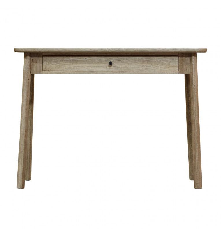 Fernhaven 1 Drawer Wooden Desk Grey - Maison Rêves UK