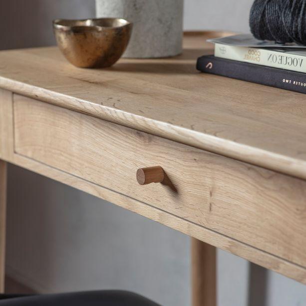 Fernhaven 1 Drawer Wooden Dressing Table / Desk - Maison Rêves UK