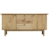 Fernhaven 2 Door / 3 Drawer Wooden Sideboard - Maison Rêves UK