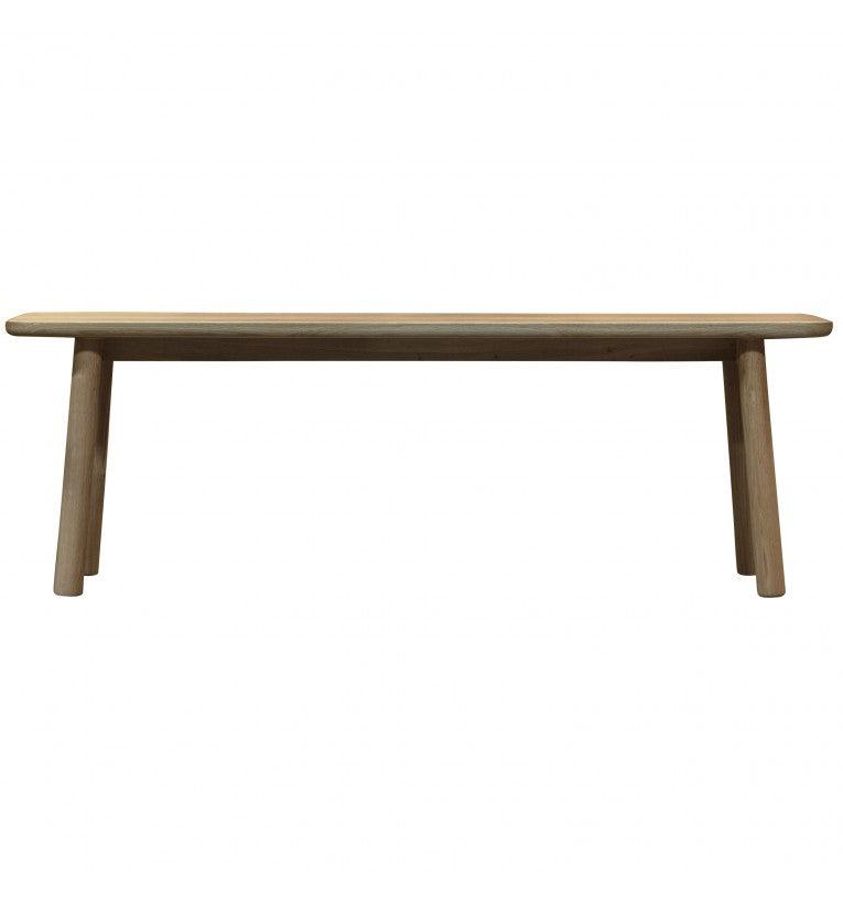 Fernhaven Solid Oak Dining Bench - Maison Rêves UK