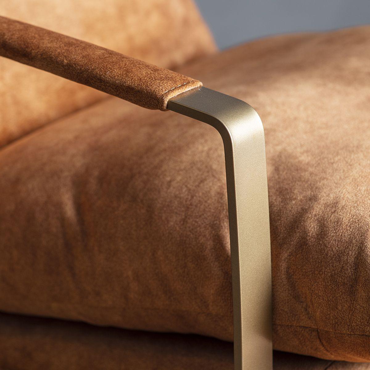 Foresse Lounger Ochre - Maison Rêves UK
