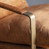 Foresse Lounger Ochre - Maison Rêves UK