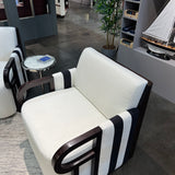 Hollywood Ash Wood & Fabric Lounge Chair by Authentic Models - Maison Rêves UK